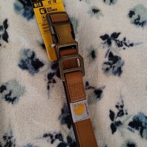 NWT • CARHARTT Nylon Duck Dog Collar (Size Med)